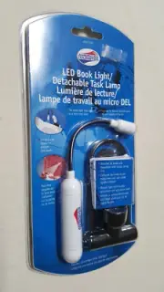 American Tourister LED Book Light / Detachable Task Lamp NIB