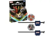 Beyblade X: Marvel Collab Pack - Iron Man 4-80B vs. Thanos 4-60B