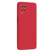 MCC For Samsung Galaxy A12 Soft Liquid Silicone Shockproof Case Cover A125 [Red]