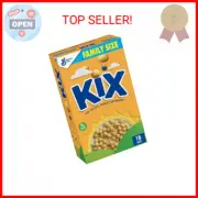 Kix Whole Grain Breakfast Cereal, Crispy Corn Cereal Puffs, Family Size, 18 oz