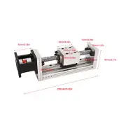 Ball Screw Slide Table 100mm Linear Guide Rail Slide Stage Table CNC Linear Stag