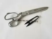 12" HEAVY DUTY CARPET FABRIC LEATHER UPHOLSTERY TAILOR SCISSORS SHEARS