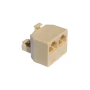 [TechBrands] RJ45 Double Adaptor Plug