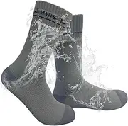 [Pristis] Athletic Waterproof Socks, Advanced Waterproof Breathable Membrane Interlayer, Unisex Hiking Wading Fishing Skiing