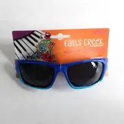 Falls Creek Boy's Sunglasses Youth 3+ Blue Turquoise 100% UVA UVB Unisex Girl's