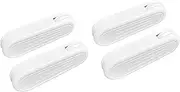 HASAYAKI Curtain Cord Weights, 4-Pack Plastic Pull String Pendants for Vertical Blind and Drapes - White