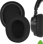 Geekria Comfort Mesh Fabric Replacement Ear Pads Compatible with SteelSeries Arctis Nova Pro Wireless Headphones, Ear Cushions (Black)