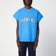 [Wales Bonner] Electric blue wool Howard waistcoat L Light blue