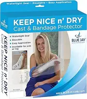 Blue Jay An Elite Healthcare Brand Cast Cover [Adult Short Arm] - Waterproof Bandage Protector | Watertight Seal, Reusable, Easy to Use | Medical Supplies & Equipment