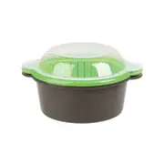 Progressive Prep Solutions Kitchen Microwave Mini Steamer - Easy and Compact To Use