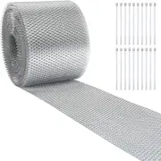 Gutter Guard Aluminum Guards Mesh Filter Gutter Cover DIY Gutter Screen Protecti