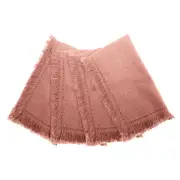 4pc J.Elliot Avani 40x40cm Cotton Napkins Dining Table Cloth Tableware Pink