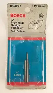 Bosch 85283 1/4" Veining Provincial Design Carbide Tipped Router Bit