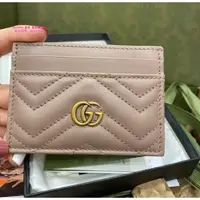 在飛比找蝦皮購物優惠-正品現貨 Gucci Marmont GG logo信用卡夾