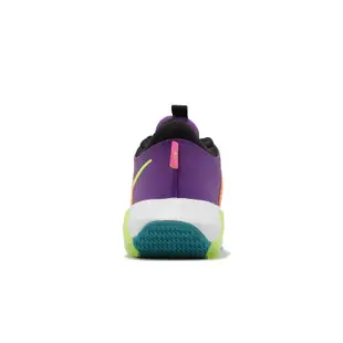 Nike 籃球鞋 Air Zoom Crossover GS 大童鞋 女鞋 藍 綠 紫 氣墊 緩震 運動鞋 DC5216-301