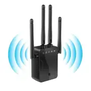 2023 WiFi Extender-1200Mbps Dual Band 2.4GHz and 5GHz WiFi Booster Covers Up ...
