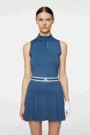 J.LINDEBERG WOMEN'S TIANA PRINT SLEEVELESS Top GOLF XS KEY LARGO NEW NWT