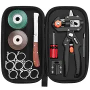Garden Grafting Tool, Multifunctional Pruning Scissors Kit, U-Graft/V-Graft/O...