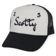 New Mens Vintage Scotty Snapback Cap Hat
