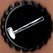 USA Plastic Lined Beer Crown Bottle Cap: Barley Forge Brewing