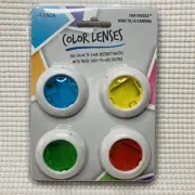 FUJIFILM Co. Color Lenses for INSTAX Mini 7S / 8 Camera 4 colors NEW sealed