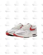 Nike Air Max 1 PRM White Red Gray Silver HF7746-100 Shoe Sneaker Trainer