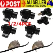 1/2/4 Pcs Heavy Duty Snap Mouse Rat Traps Reusable Mice Traps for House Indoor