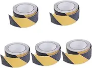 GLEAVI 5 Rolls Anti-slip Tape 5m Non-skid Stair Tape for Stairs Bathing Sticker Bathtub Floor Stickers