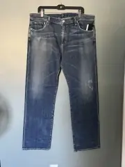 Citizens Of Humanity Core Jeans Mens Size 40x34 Blue Wash Slim Straight NEW
