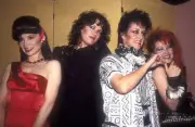 Toni Basil Martha Davis Grace Slick and Cyndi Lauper Old Photo 1