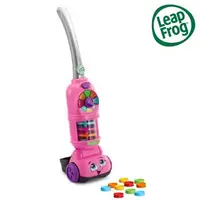 在飛比找森森購物網優惠-【LeapFrog】走走數數吸塵器(粉)