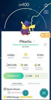 Pokémon Go World Championships Costume Pikachu *London Exclusive*