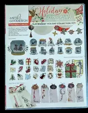 Anita Goodesign Holiday Extravaganza Premium Plus Collection Book & CD NEW