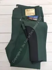 Tailored Sportsman Ladies Sock Bottom Breeches - Front Zip Low Rise Black Forest