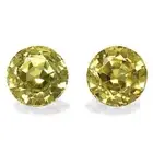 4.68 CT Incredible Rare 100% Natural Golden Yellow Mali Garnet Pair