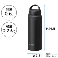 在飛比找蝦皮購物優惠-【桃園熱售】MCZ-S060 - 600ml 不銹鋼保溫瓶 