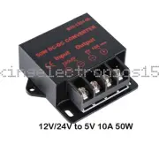1PCS NEW Voltage converter DC 12V / 24V to DC 5V 10A 50W stepdown converter