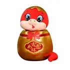 Feng Shui Snake Plushie Snake 2025 Snake Plush Mascot for Spring Festival Table
