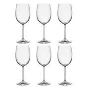6pc Ecology 450ml Classic Crystalline Wine Glass Red Wine Drinking Set Clear