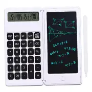 Foldable Calculator & 6 Inch LCD Writing Digital Drawing Pad 12 Q8G4