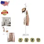 Sustainable Design Solid Wood Coat Rack - Elegant & Reliable Entryway Organizer