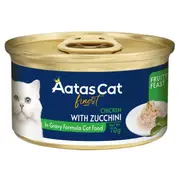 Aatas Fruity Feast Chicken with Zucchini Wet Cat Food - 70g / 70g