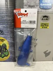 Traxxas 5342 Aluminum Tuned Pipe Blue Anodized Revo