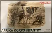 Dragon 6138 Afrika Korps Infantry 1:35 Scale Model Kit '39 - '45 Series 1/35
