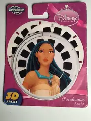 Pocahontas 3d View-Master 3 Reels Disney NEW SEALED