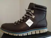 New Cole Haan Zerogrand Waterproof Brown Hiking Boots Men's Us 9.5 Euro 42.5