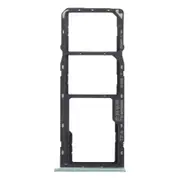 For OPPO Realme 7i SIM Card Tray + SIM Card Tray + Micro SD Card Tray Green