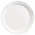 World Tableware 840-430N-14 Porcelana Narrow Rim 9.5 Plate - 24 / CS"