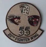 Patch Lockheed F-16C Fighting Falcon, 20th Fighter Wings