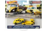 Hot Wheels Mooneyes VW Beetle & VW T1 Rig [Team Transport] - New/Sealed/XHTF